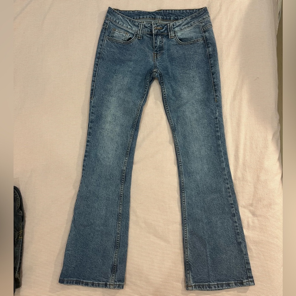 Brandy Melville Blue Flare Jeans